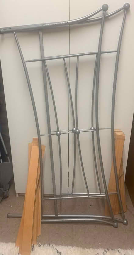 Photo of free Double bed frame (Spring Grove TW7) #1