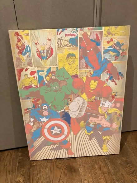 Photo of free Marvel Avengers canvas print 60cm (W) x 80cm (H) (Oakwood LS8) #1