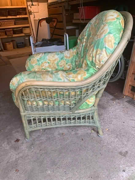 Photo of free Cane chair (Dawes Green) #4