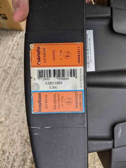 Photo of free Maxi-cosi EasyBase car seat base (Hatfield AL9) #3
