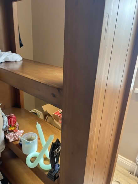 Photo of free Wooden bookcase (Leytonstone) #3