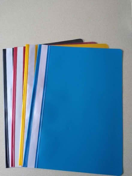 Photo of free Plastic Folders A4 2-hole (Theydon Bois CM16) #2