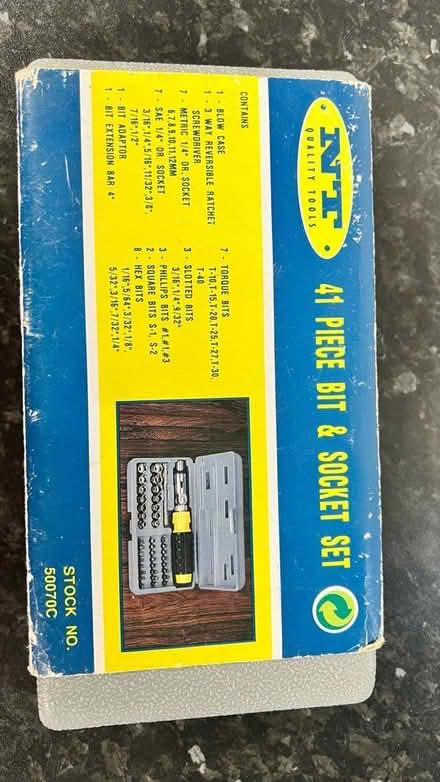 Photo of free 41 Piece bit and socket set (Newtownabbey) #1