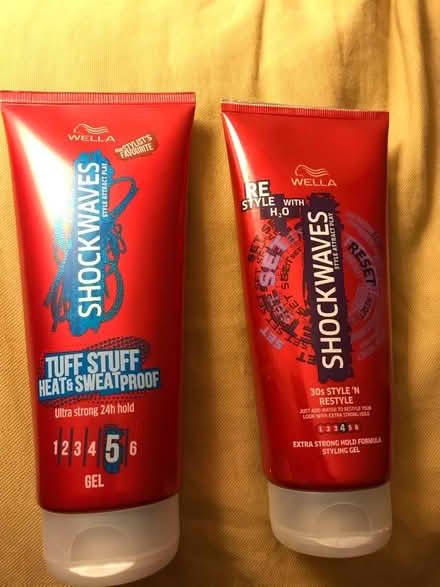 Photo of free Two tubes of hair gel (Pinxton NG16) #1