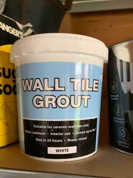 Photo of free 1kg unopened wall tile grout (Cheadle Hulme SK8) #1