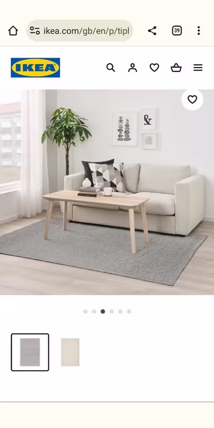 Photo of free ikea tiphede rug (E9) #4
