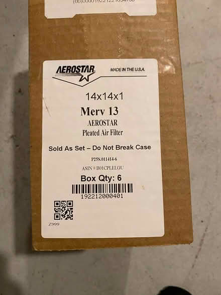 Photo of free Merv 13 air filters (Spring Hill) #1