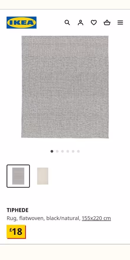 Photo of free ikea tiphede rug (E9) #1