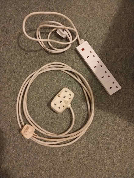 Photo of free 2 extension leads (Edgeley SK3) #1