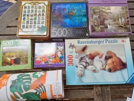 Photo of free Lot of 7 Puzzles (20886) #1