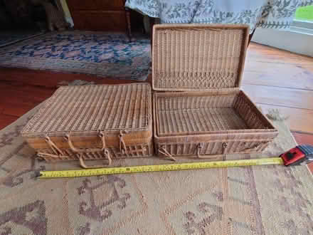 Photo of free Two wicker baskets. (Henbury BS10) #1