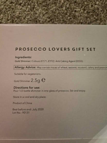 Photo of free Prosecco gift set (Maidenhead) #2