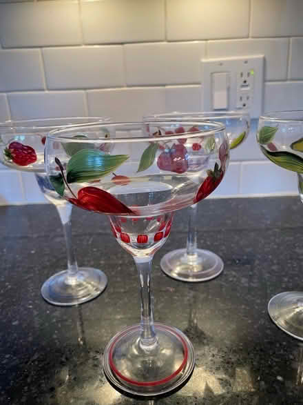 Photo of free Hand-painted margarita glasses (Capitol Hill) #1