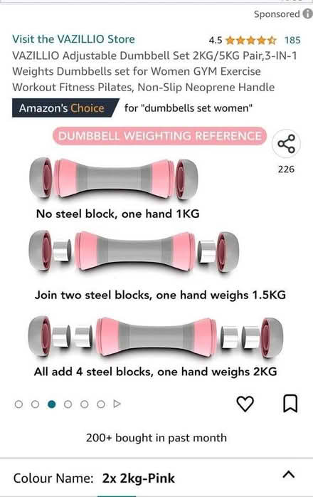 Photo of free Dumbbells (Bere Regis BH20) #3