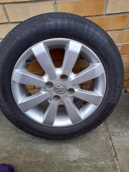 Photo of free Toyota Yaris Alloys & Tyres (Higham North area NN10) #1