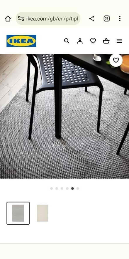 Photo of free ikea tiphede rug (E9) #3
