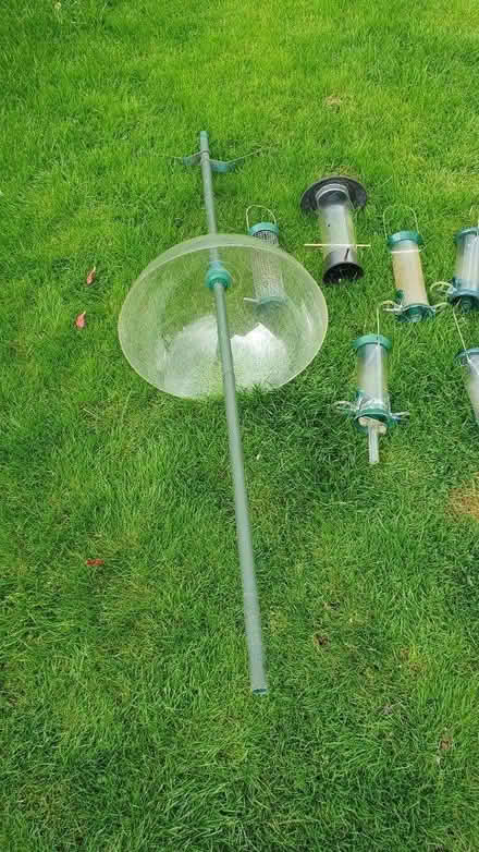 Photo of free Various bird feeders, stand & seed (Wimborne BH21) #3