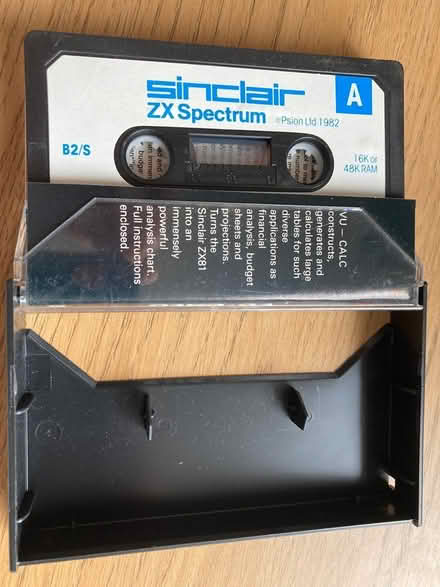 Photo of free Sinclair ZX81VU-CALC casette tape (M27 Swinton) #1