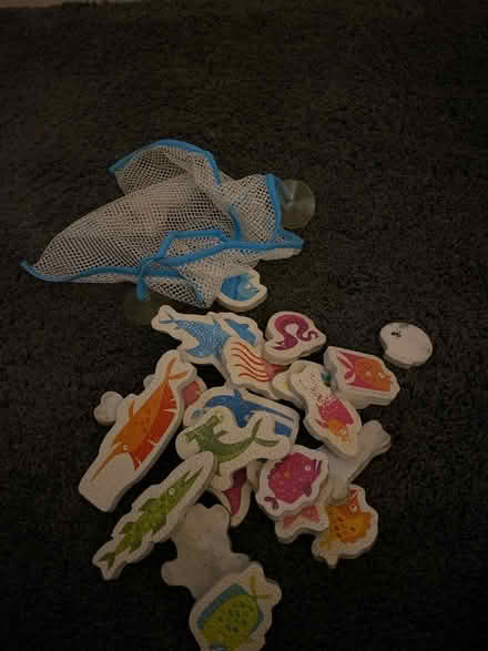 Photo of free Bag of foam bath toys (Shipley) #1