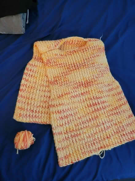 Photo of free Incomplete knit vest (Stedwick) (Montgomery Village (Stedwick)) #2