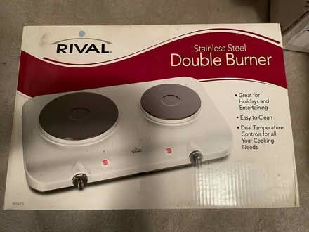 Photo of free Rival double burner hot plate (Capitol Hill) #1