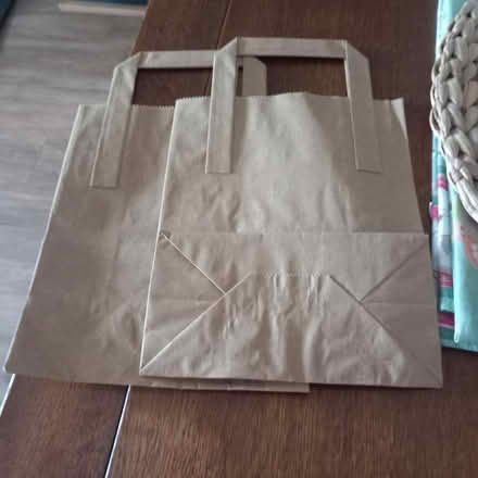 Photo of free 60 x small paper bags (Wyke, BD12) #1