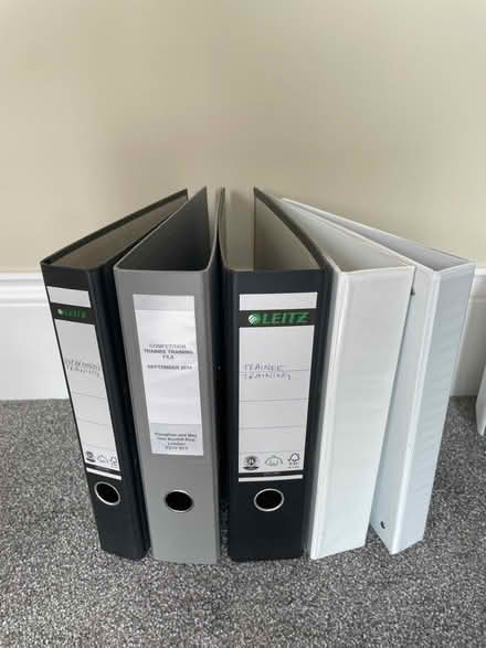 Photo of free Ring binders (Blackhorse Road) #1
