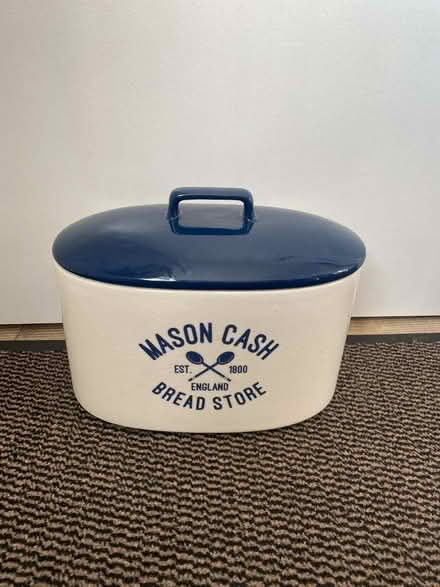 Photo of free ceramic bread bin. (Sewerby YO16) #1