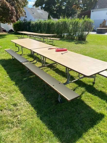 Photo of free Large Folding Tables (Roxbury) #2