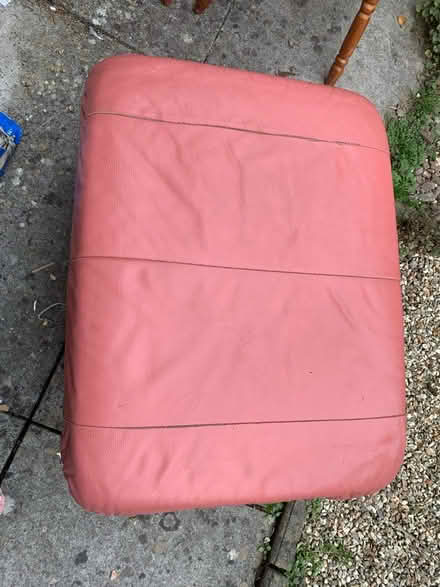 Photo of free Pouffee - leather (Yeovil) #3