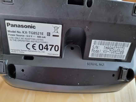 Photo of free panasonic answerphone 3 handsets (Eaton NR4) #2