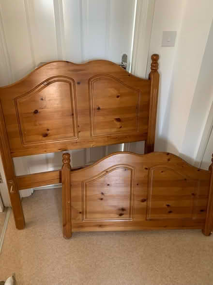 Photo of free Pine single bed with guest bed (Papworth Everard) #1