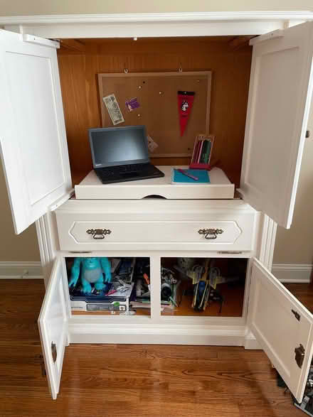 Photo of free Repurposed Student desk (Pittstown) #1