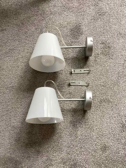 Photo of free Pair of wall lights (New Ollerton NG22) #1