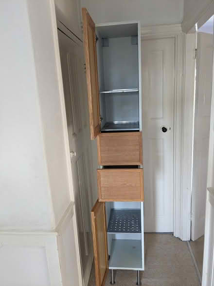 Photo of free Tall Freestanding Bathroom cabinet (TW1 Twickenham) #2