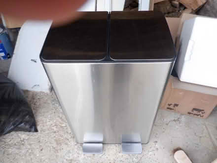 Photo of free double waste bin almost new (Fordcombe TN3) #2