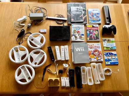 Photo of free Wii console, games and accessories (Oakham) #1