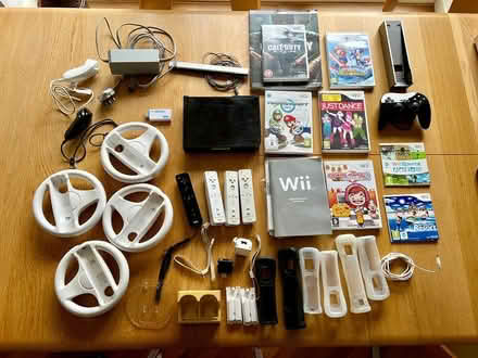 Photo of free Wii console, games and accessories (Oakham) #1