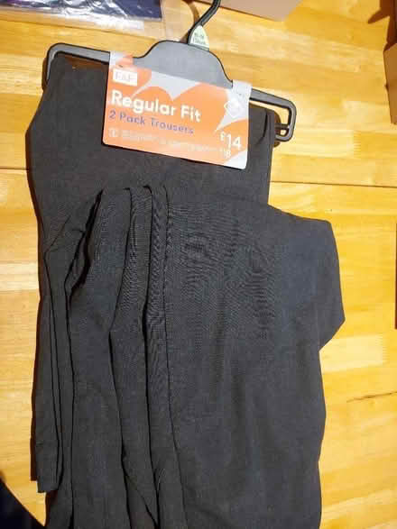 Photo of free 4 pairs girls grey school trousers (Battle Hill NE28) #1