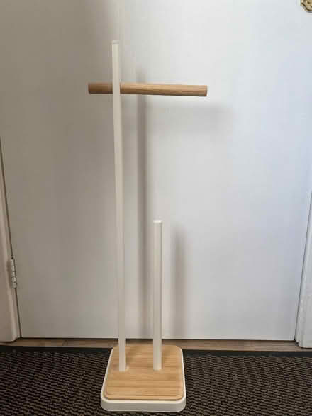 Photo of free wooden toilet roll holder stand (Sewerby YO16) #1