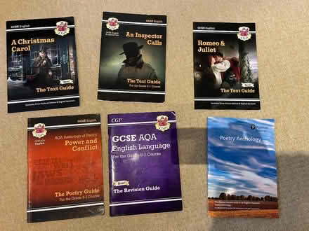 Photo of free GCSE English revision guides (Longthorpe) #1