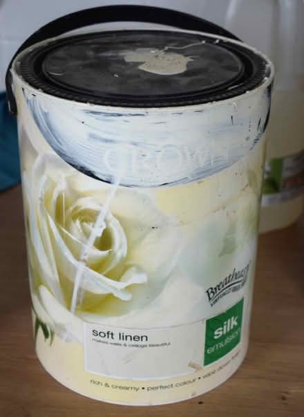 Photo of free Crown Breatheasy soft linen silk emulsion (Willingdon BN21) #1