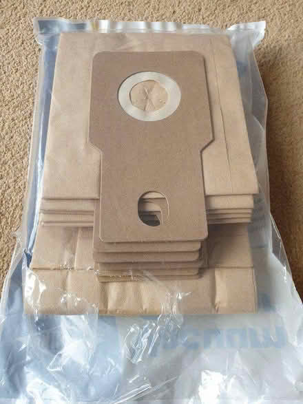 Photo of free Panasonic Vacuum Cleaner Bags x6 (Purley On Thames RG8) #1