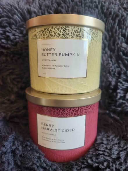 Photo of free Tea cup candle + 2 Autumn candles (Thornton 88th and York St) #2