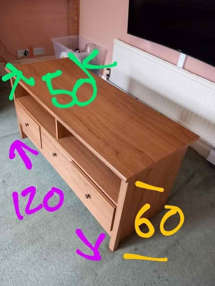 Photo of free 3 drawer TV / Audio table (Sale M33) #1