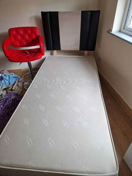 Photo of free Single bed base with head board (Clondalkin D22) #1