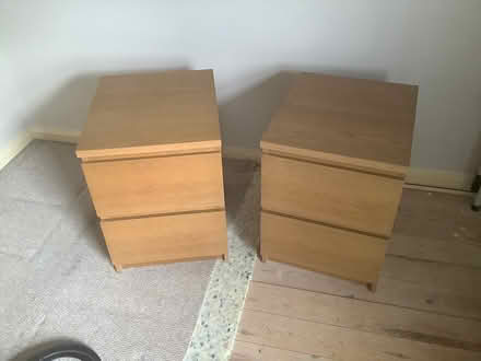 Photo of free IKEA Malm Bedside Tables x 2 (Anstey Height’s LE4) #1