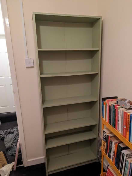 Photo of free Painted Wooden Bookcase (Intake S12) #2