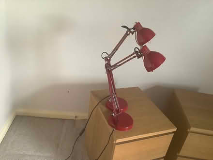 Photo of free 2 x red lamps (Anstey Height’s LE4) #2