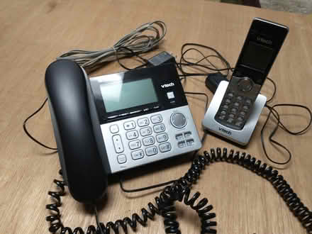 Photo of free VTech corded/cordless phone/Answer (Suffern - Jersey Ave) #1